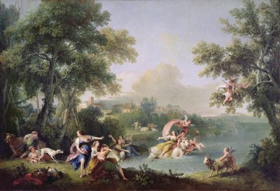 El rapto de Europa de Francesco Zuccarelli